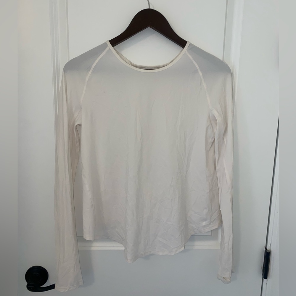 Lululemon white long sleeve